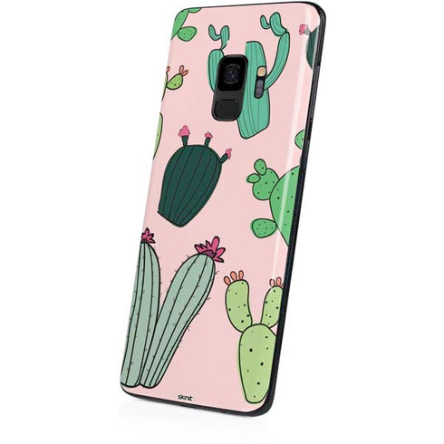 Cactus Print Galaxy S9 Skin
